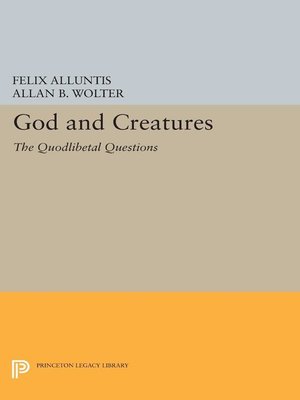 cover image of God and Creatures